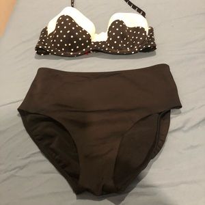 🧜‍♀️Spanx 2 piece bathing suit size 14